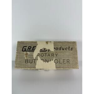 Vintage Greist Rotary Buttonholer